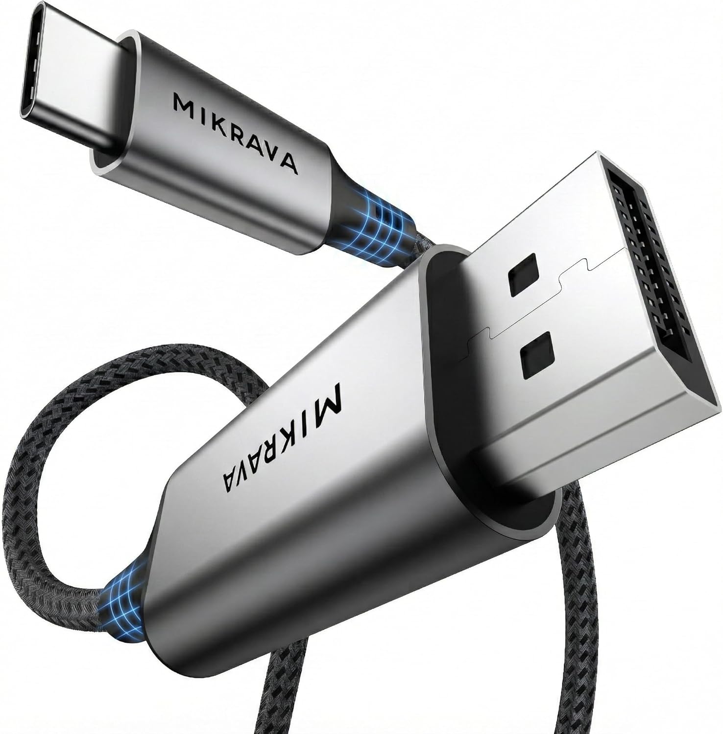 USB C DisplayPort 1.4 Kablo (8K@60Hz, 4K@240Hz, 2K@360Hz) HDR HDCP Type C to DP , 15/16/17 Pro, , iPad Pro/Air, S25 Uyumlu (1 Metre)