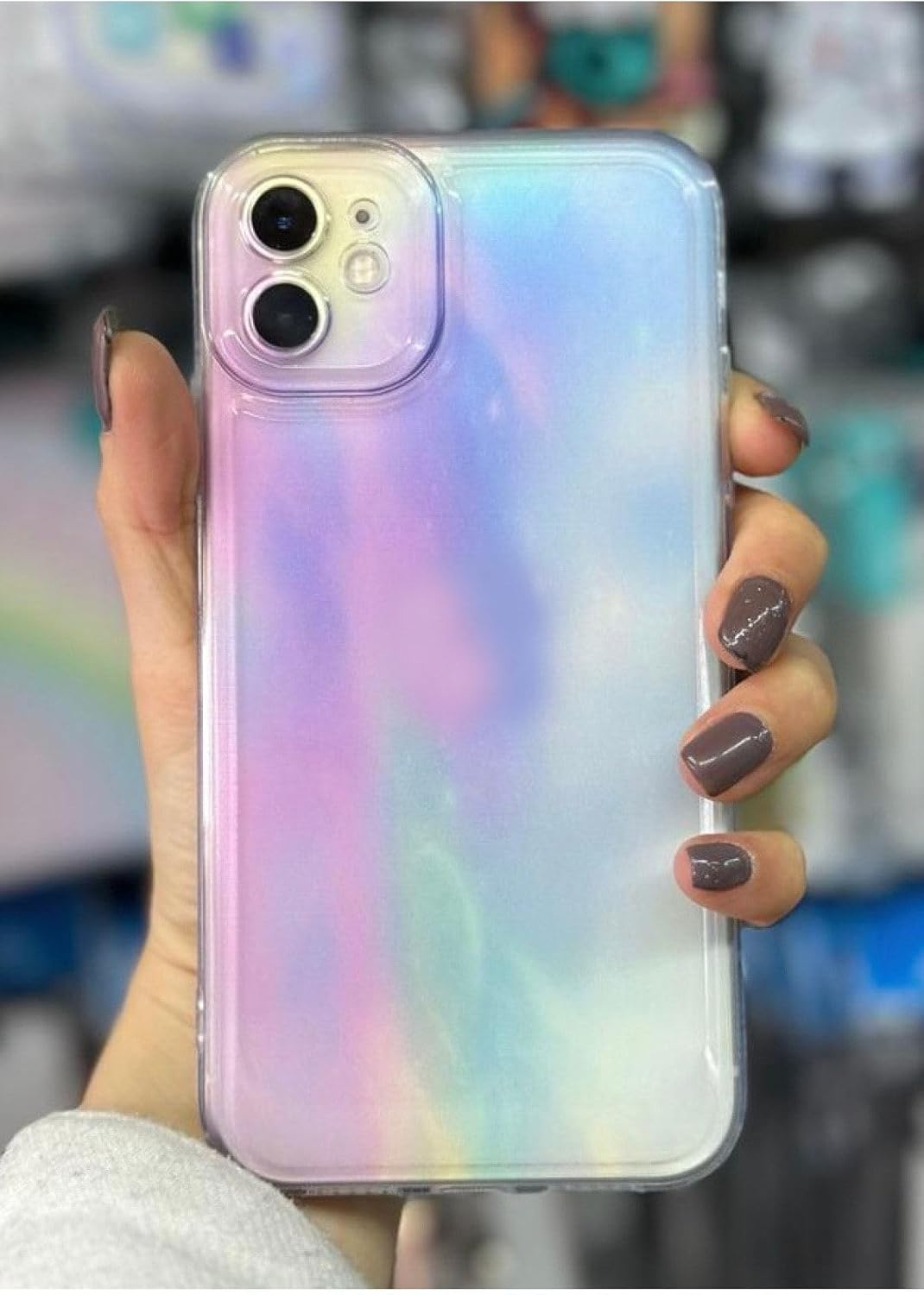 11 ile Uyumlu (12 Görünümlü Köşeli) Kamera Korumalı Kılıf