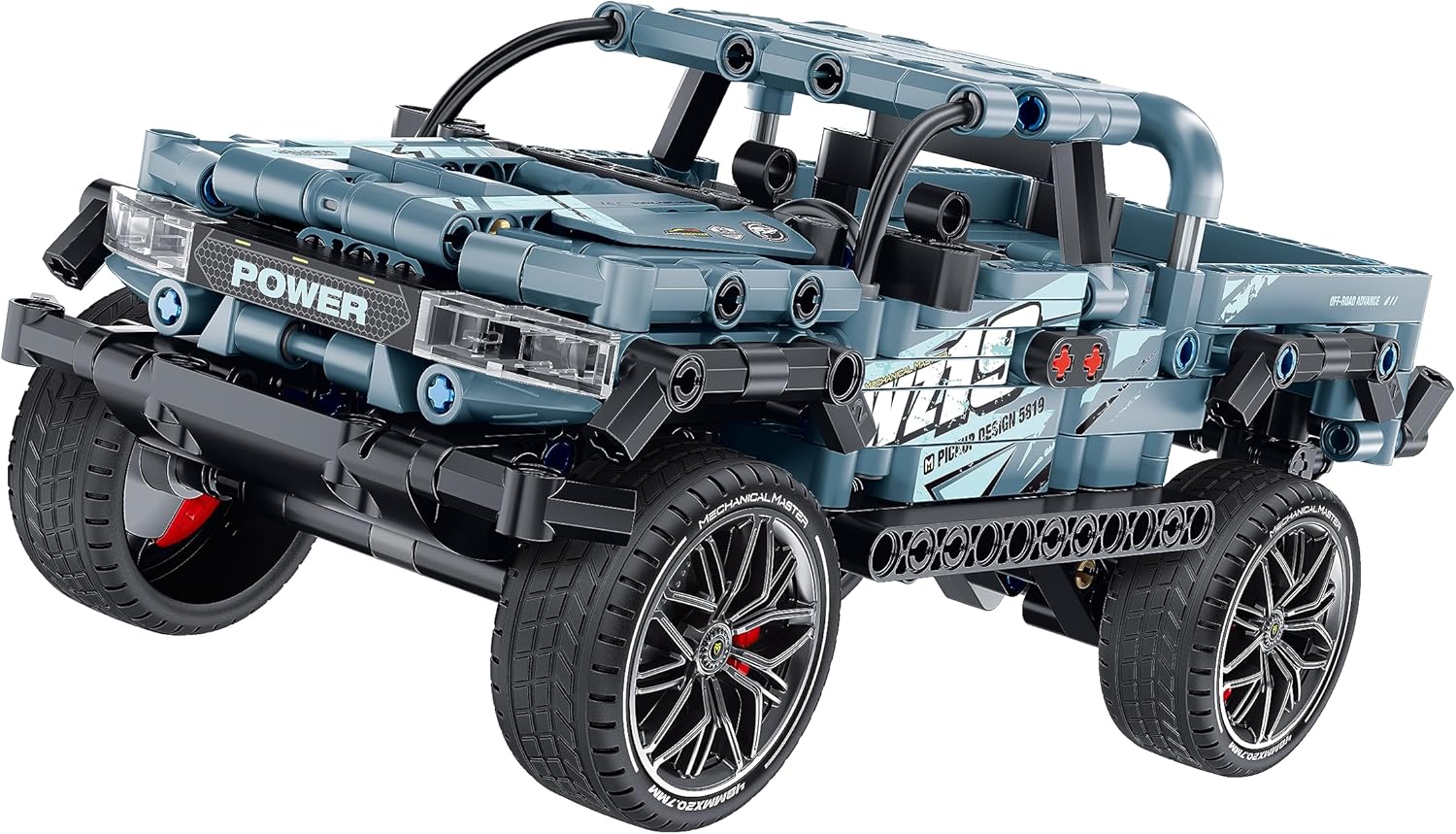 Arazi Aracı Pick-Up Gri 463 Parça